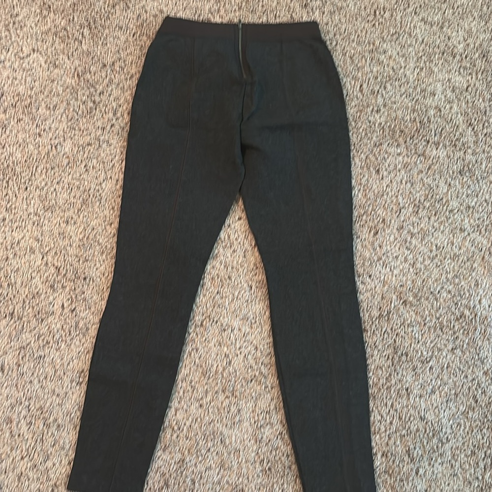 J. Crew Pixie Black Skinny Hybrid Leggings Pants 4R - Picture 6 of 8